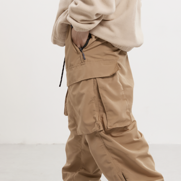 Men's Loose Straight Tube Bundle Feet Are Adjustable