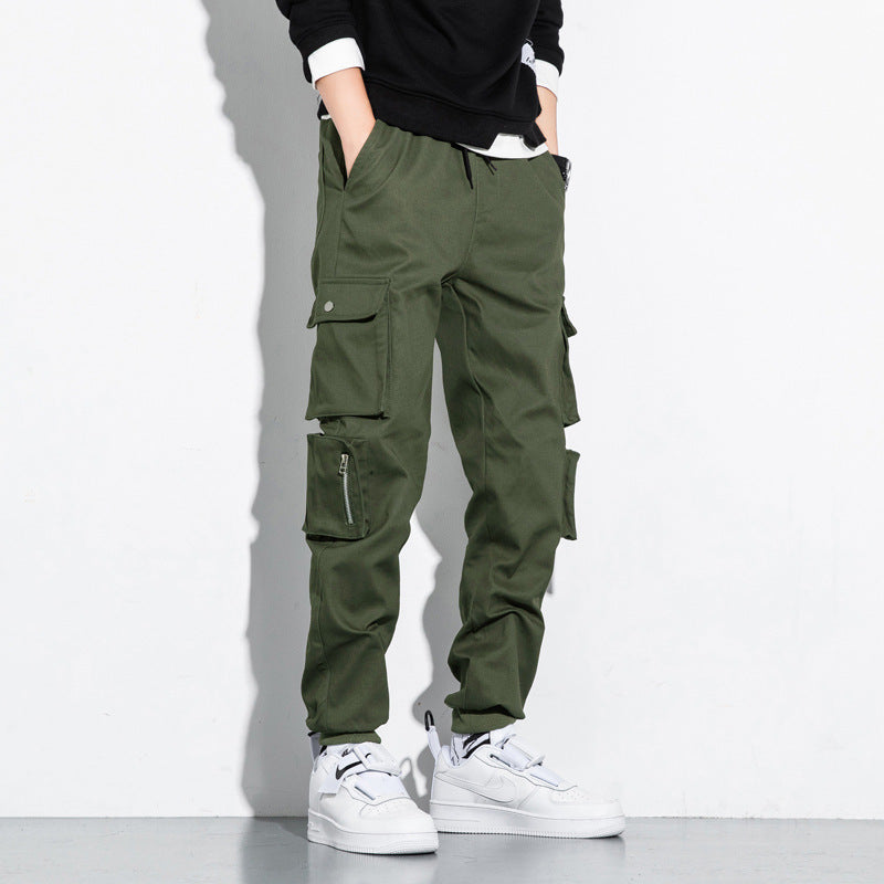 Winter Overalls Men's Loose-Fitting Pants