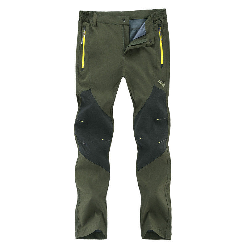 Summer stretch big size hiking pants quick-drying pants