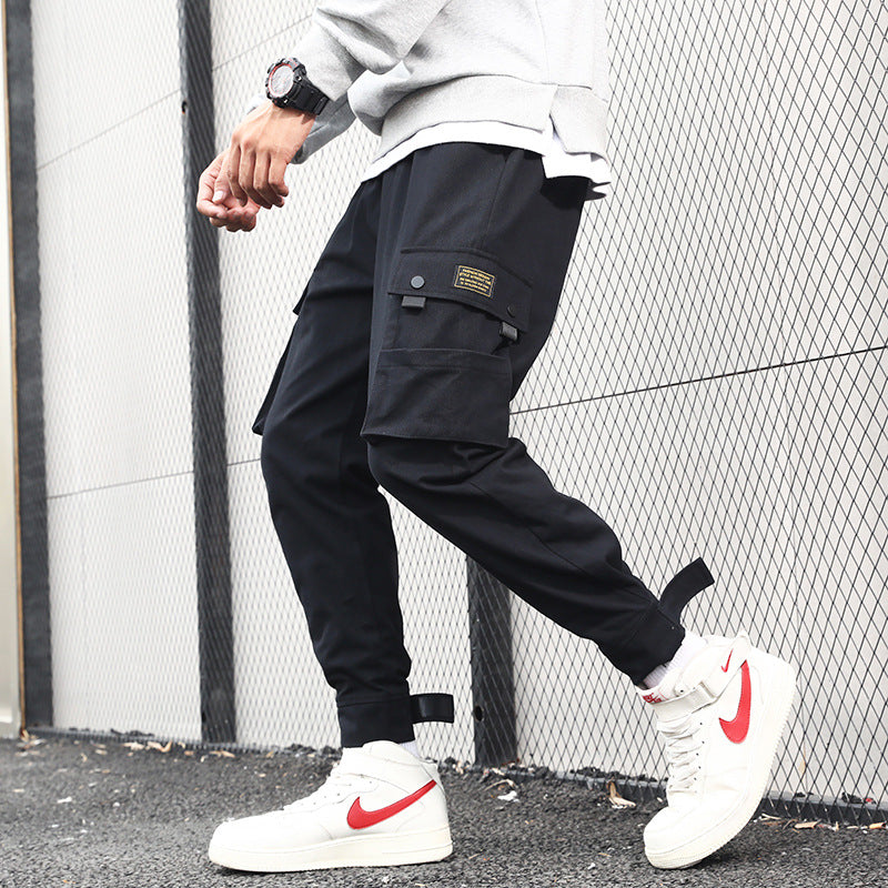 Dicke Sport- und Freizeithose aus Samt für Herren in Übergröße