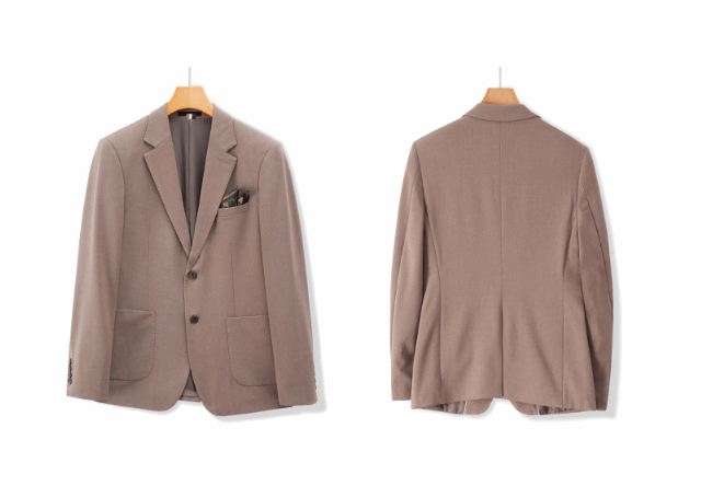 Apo Men Suit Coat Men S New Korean Fashion Slim Fit Men S Single Breasted Leisure Business Coat