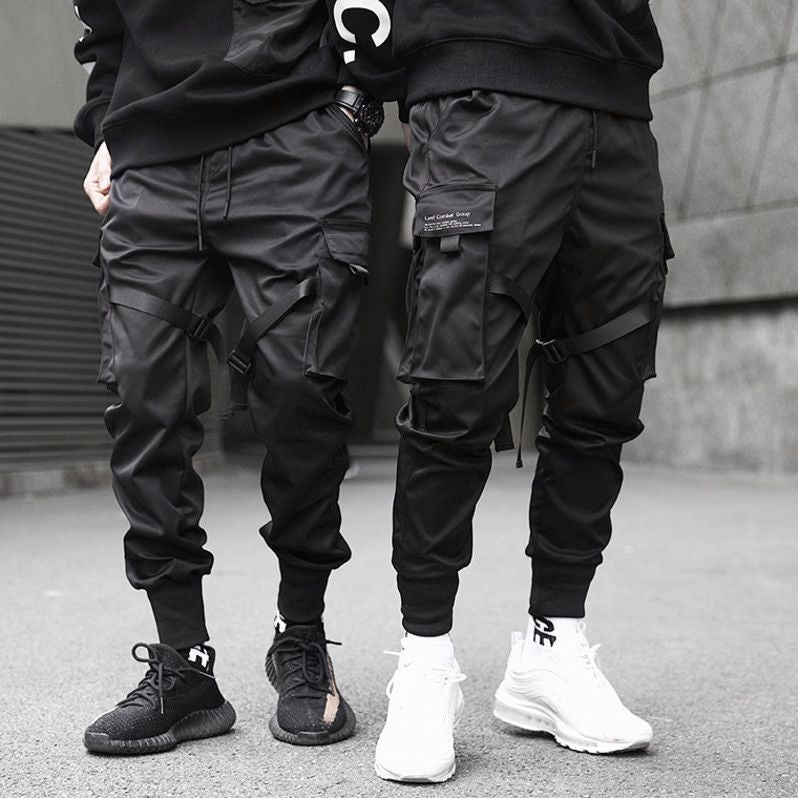 Functional Wind Pocket Trousers Men Leisure Trousers
