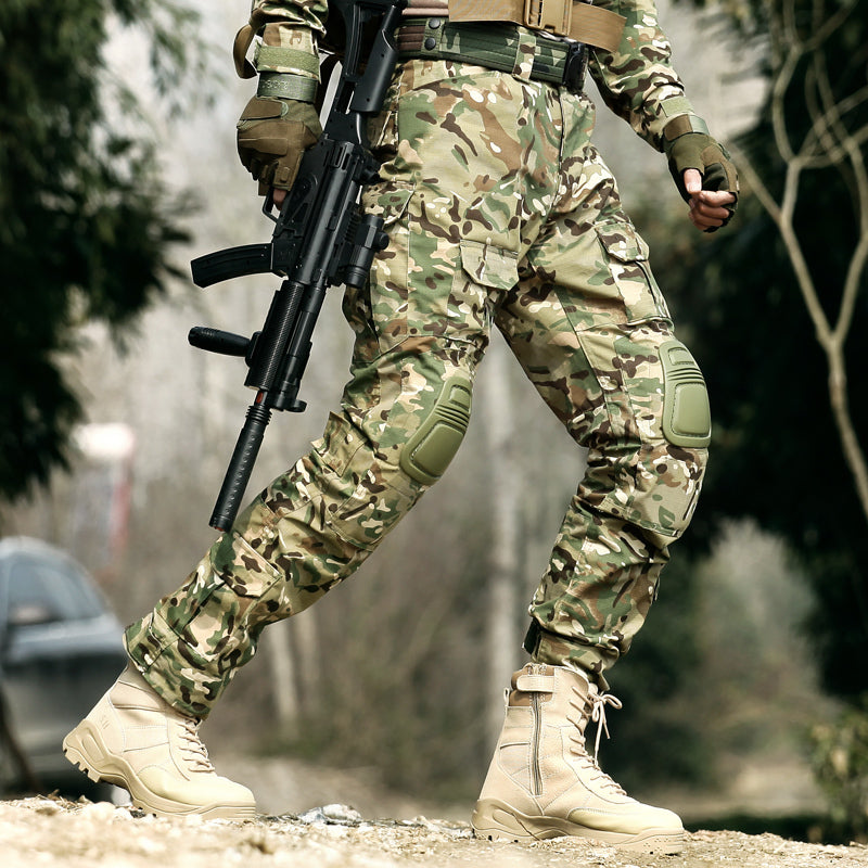 Shield Lang Frog Suit With Camouflage Pants Male