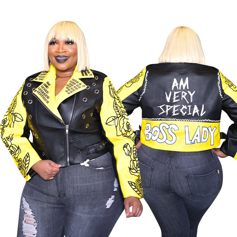 Motorrad Damen Ledertop