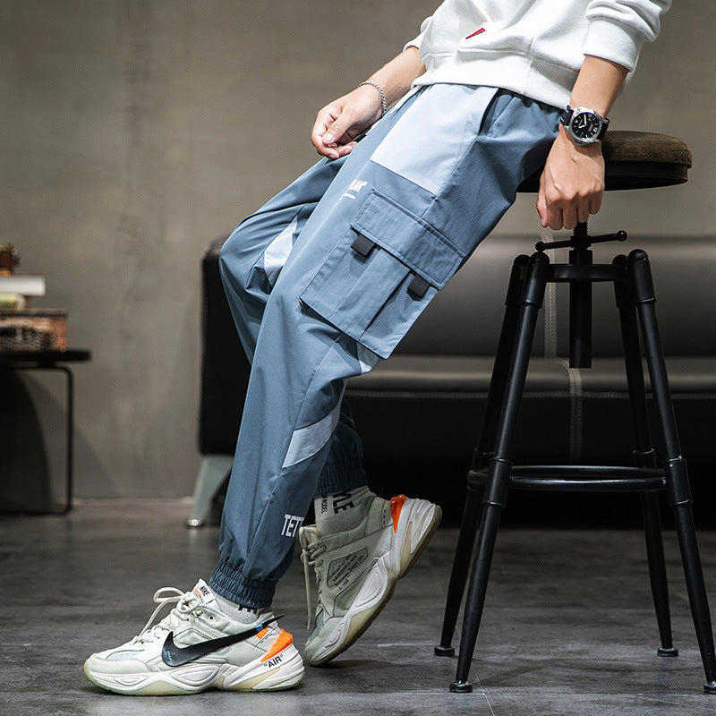 Men's casual pants sports loose