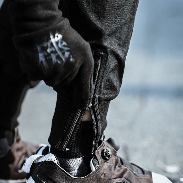 Winter new four generations casual cargo pants