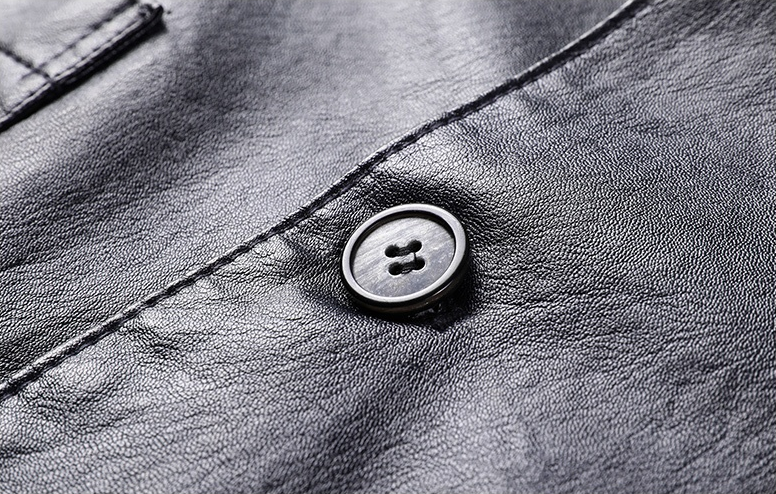 Men's Pu Leather Jacket For Young And Middle-aged Men's Casual Dad