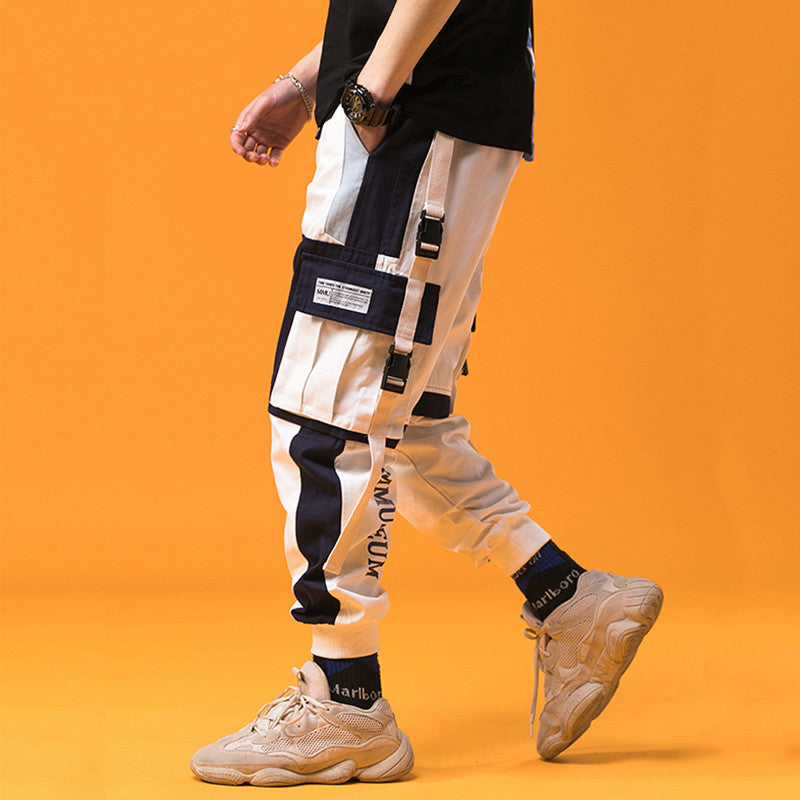 Men's tide brand hip-hop beam pants