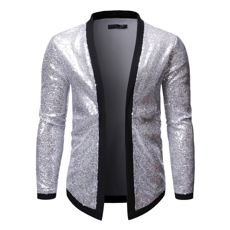 Men's Fashion Casual Performance Party Cardigan Jacket