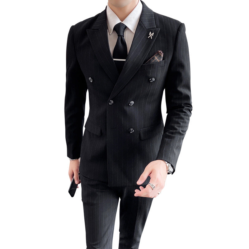 Men's Business Striped Suit