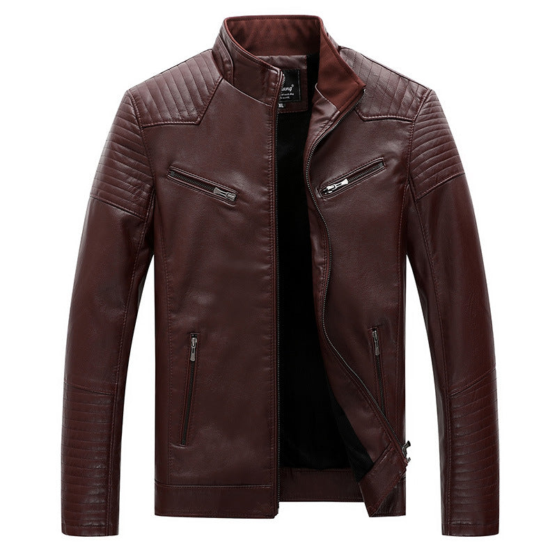 Men's leather jacket