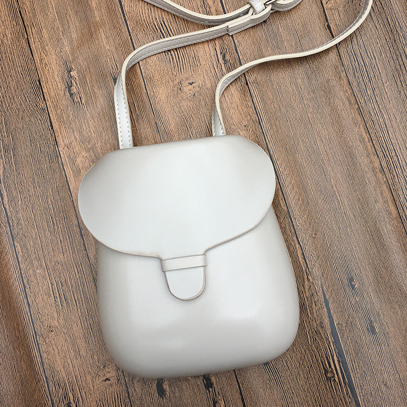 New Ins Super Fire Bag Korean Retro Saddle Bag Shoulder Messenger Small Bag All-Match Mobile Phone Bag for Women