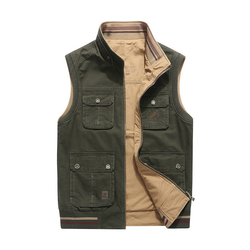 Both Sides Wear Waistcoat Double-sided