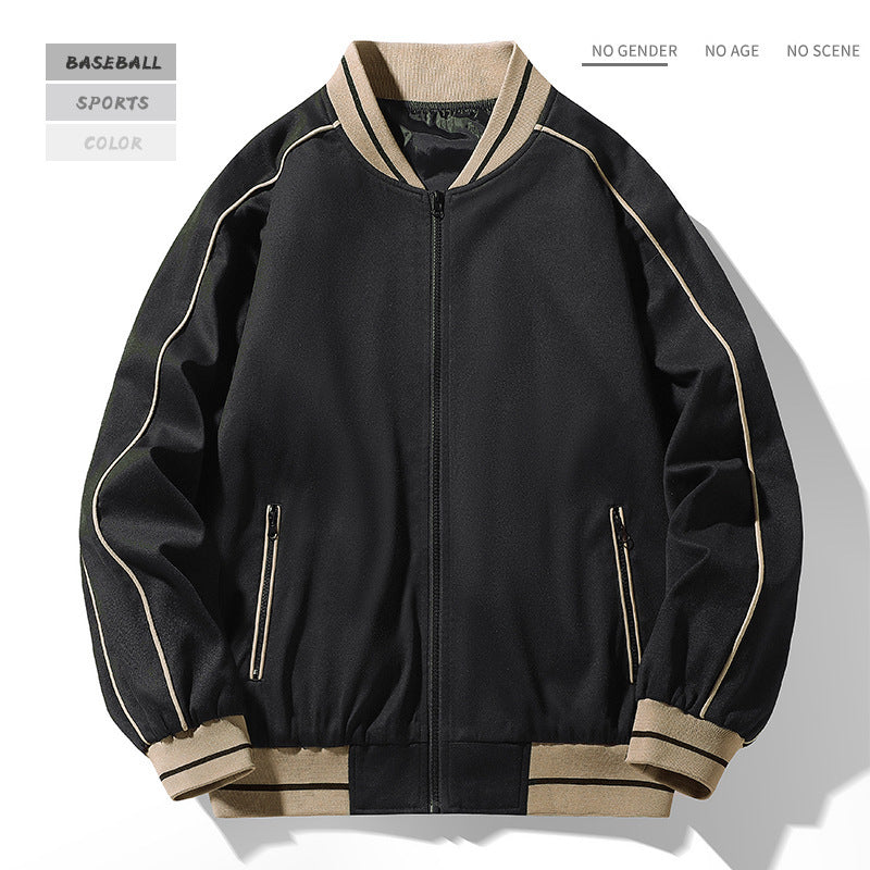 Men's Baseball Collar Jacket