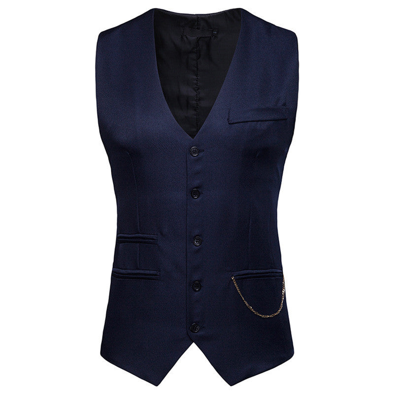 Men's Suit Vest Jacket