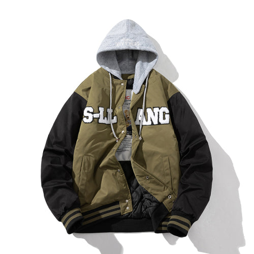 Men's Embroidered Hip Hop Jacket