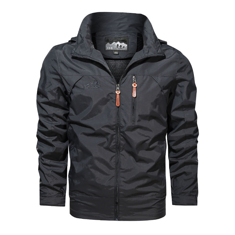 Neue Stil Plus Größe Jacke Herren Outdoor Kapuzenjacken Herrenjacken