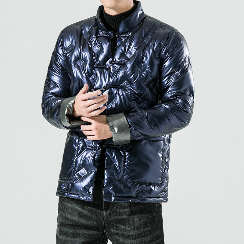 Men's Cotton-padded Jacket Fashion Chinese Style Trend