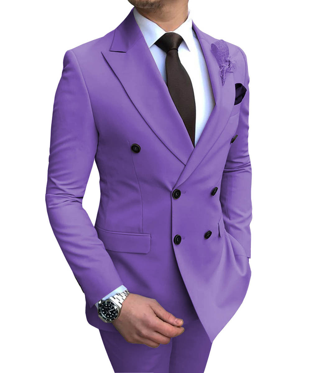 Suit Suit Men's Two-piece Groomsmen Costume Wedding