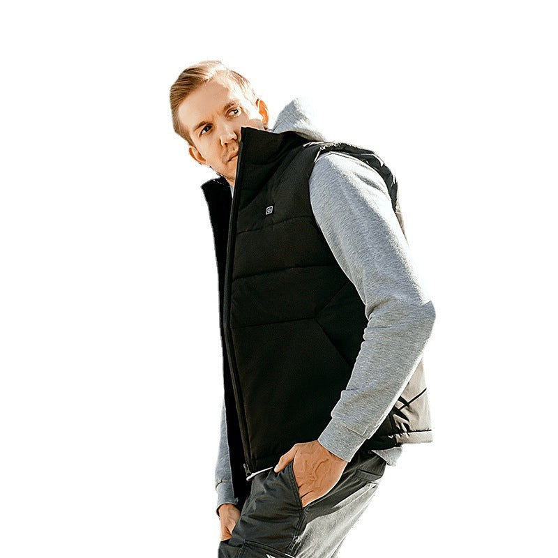 Men's Thermal Cotton Vest Slim Fit Jacket