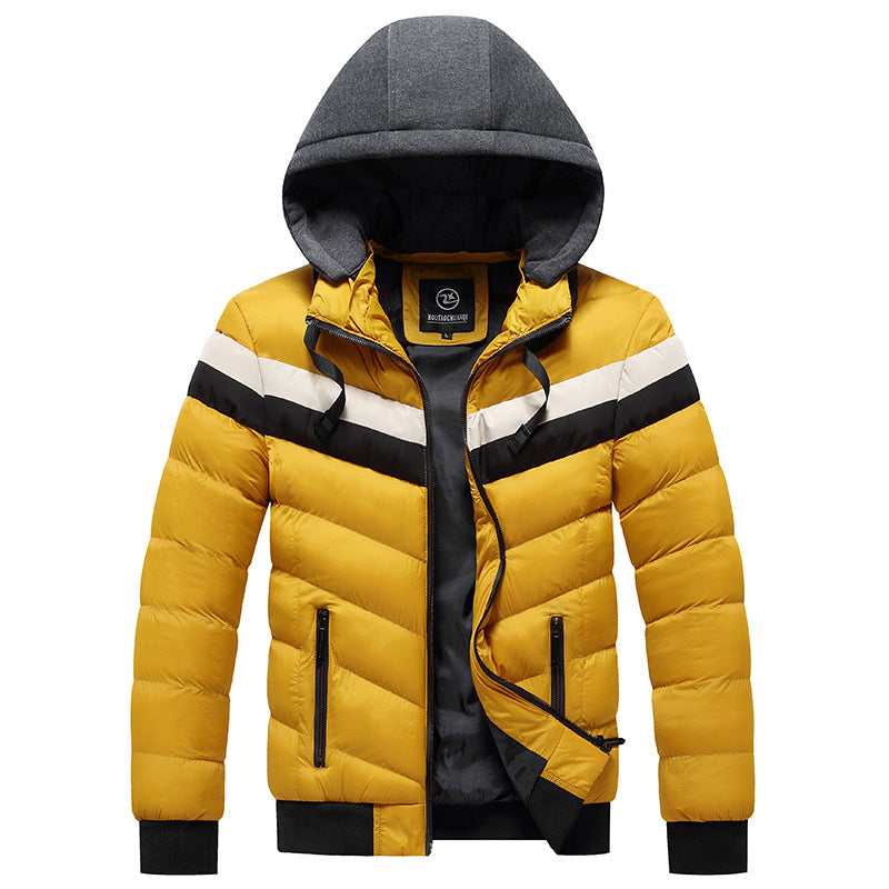 Men Winter Hooded Jacket