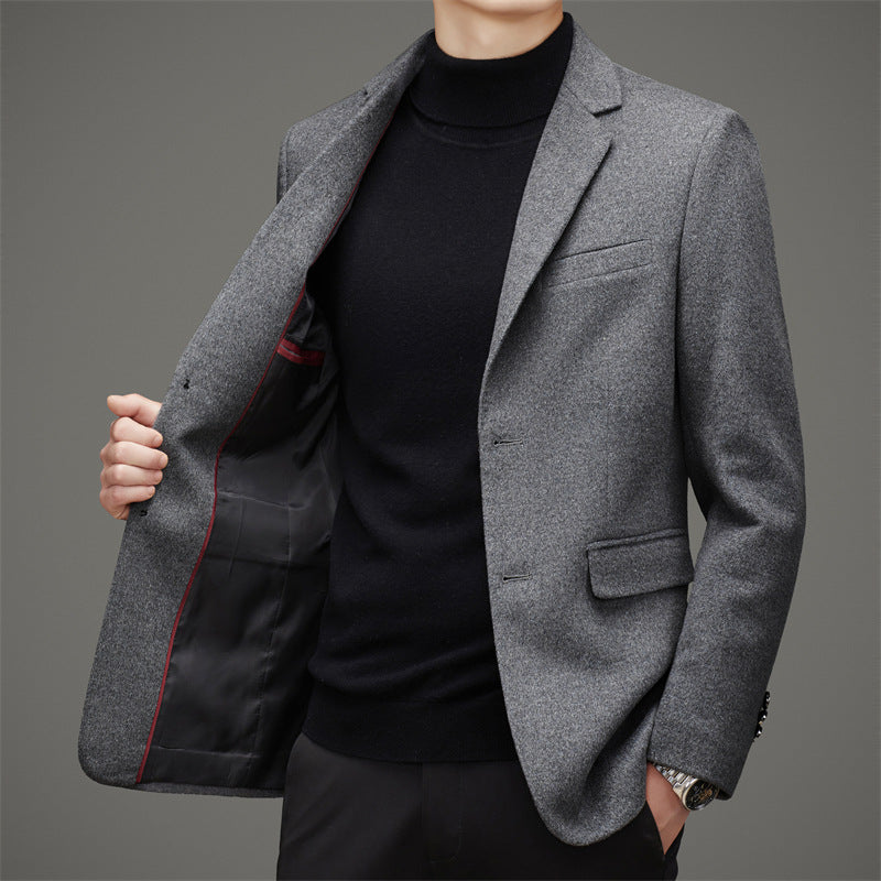 Men's Wool Tweed Suit
