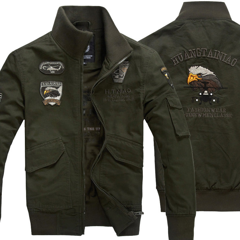 Grenzüberschreitend exklusiv für Amazon AliExpress Air Force Nr. 1 Jacke Jacke Herren große Größe deutsche Militäruniformjacke