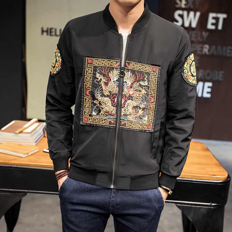 Style jacket robe embroidery