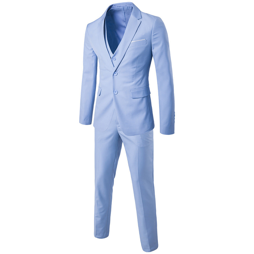 Three piece suit for business and leisure