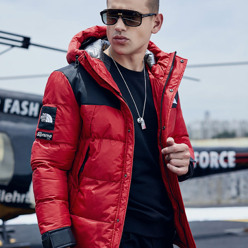 Loose Casual Thick Down Padded Jacket Men