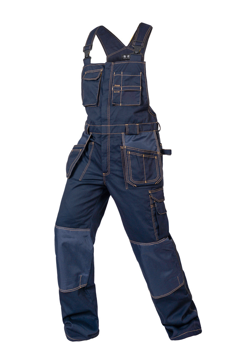 Labor insurance multi-pocket overalls