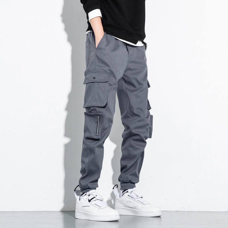 Winter Overalls Men's Loose-Fitting Pants