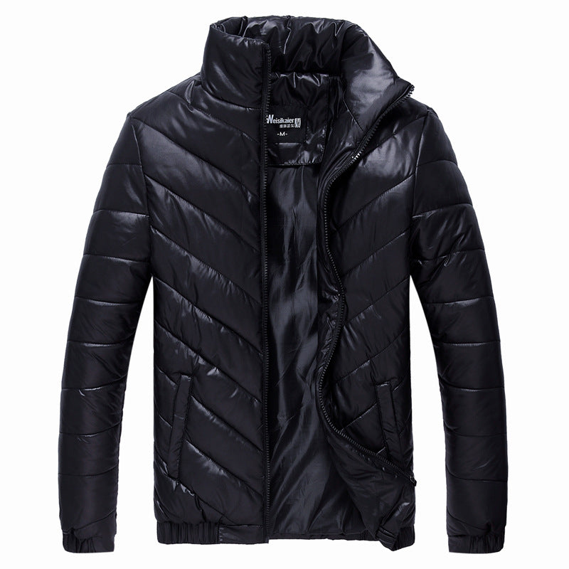 Young Men's Padded Winter Padded Jacket Korean Style Slim Winter Padded Jacket