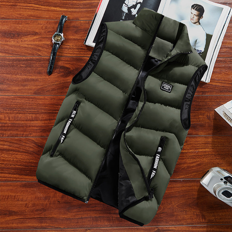 Loose large size casual men's vest vest