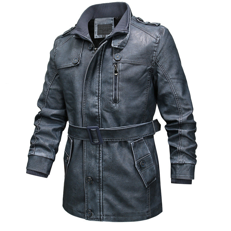 Fashion outdoor motorcycle PU leather jacket