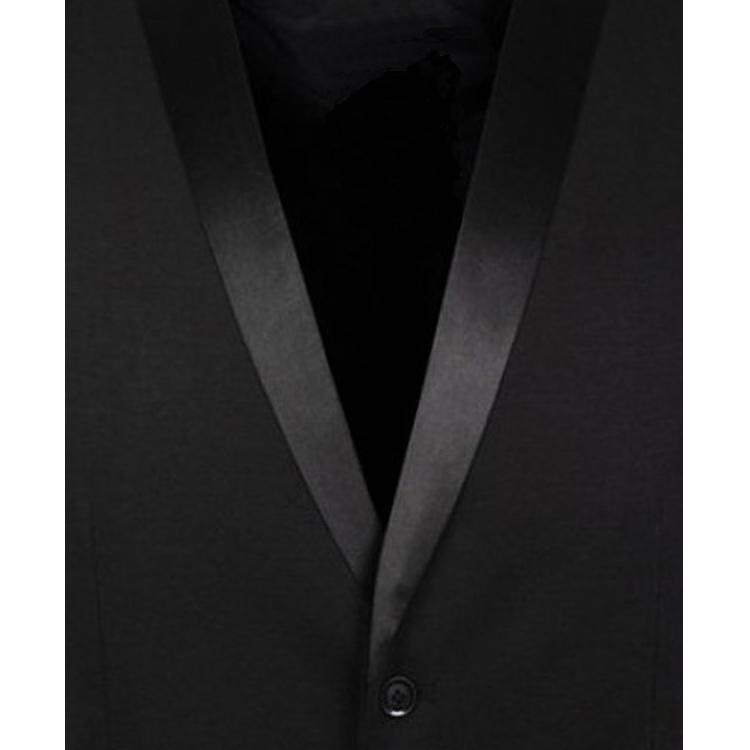 Slim Korean solid color single-breasted suit vest