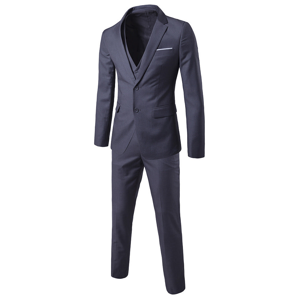 Three piece suit for business and leisure