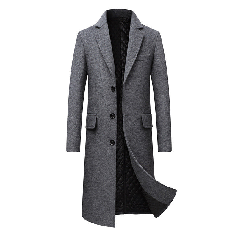 Men Cotton Long Coat