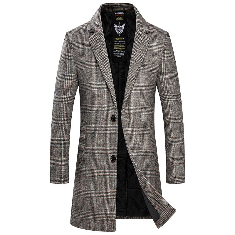 Woollen overcoat