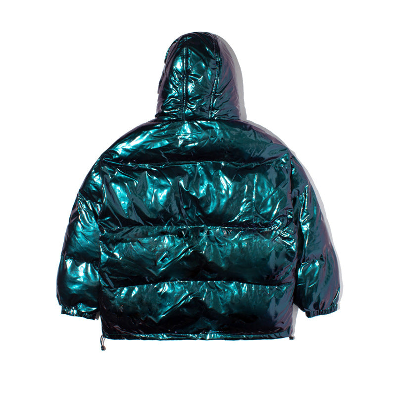 Thickened solid color reflective jacket