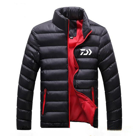 Stand collar cotton padded jacket