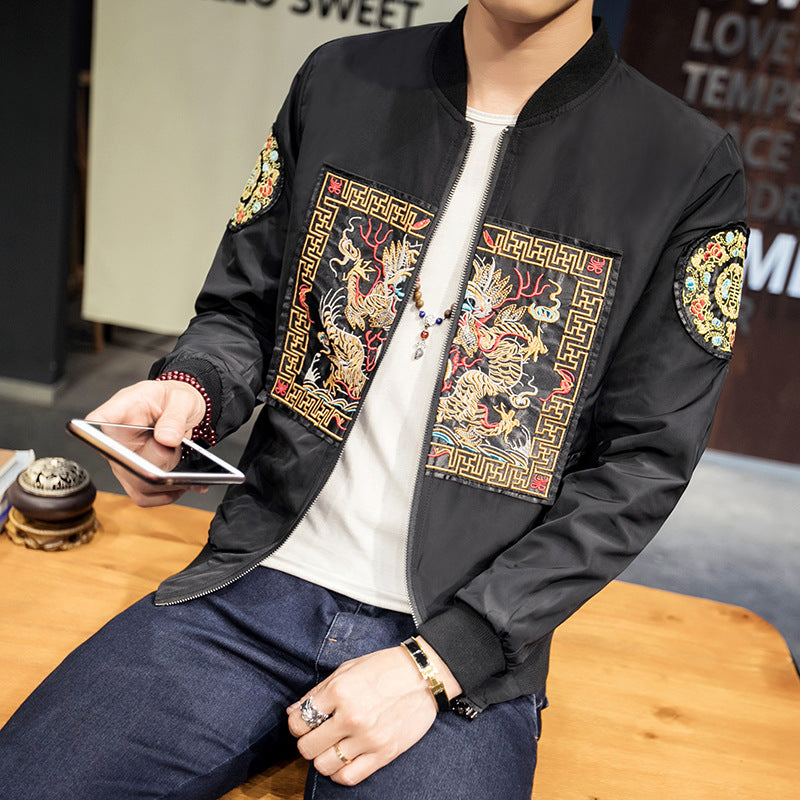 Style jacket robe embroidery