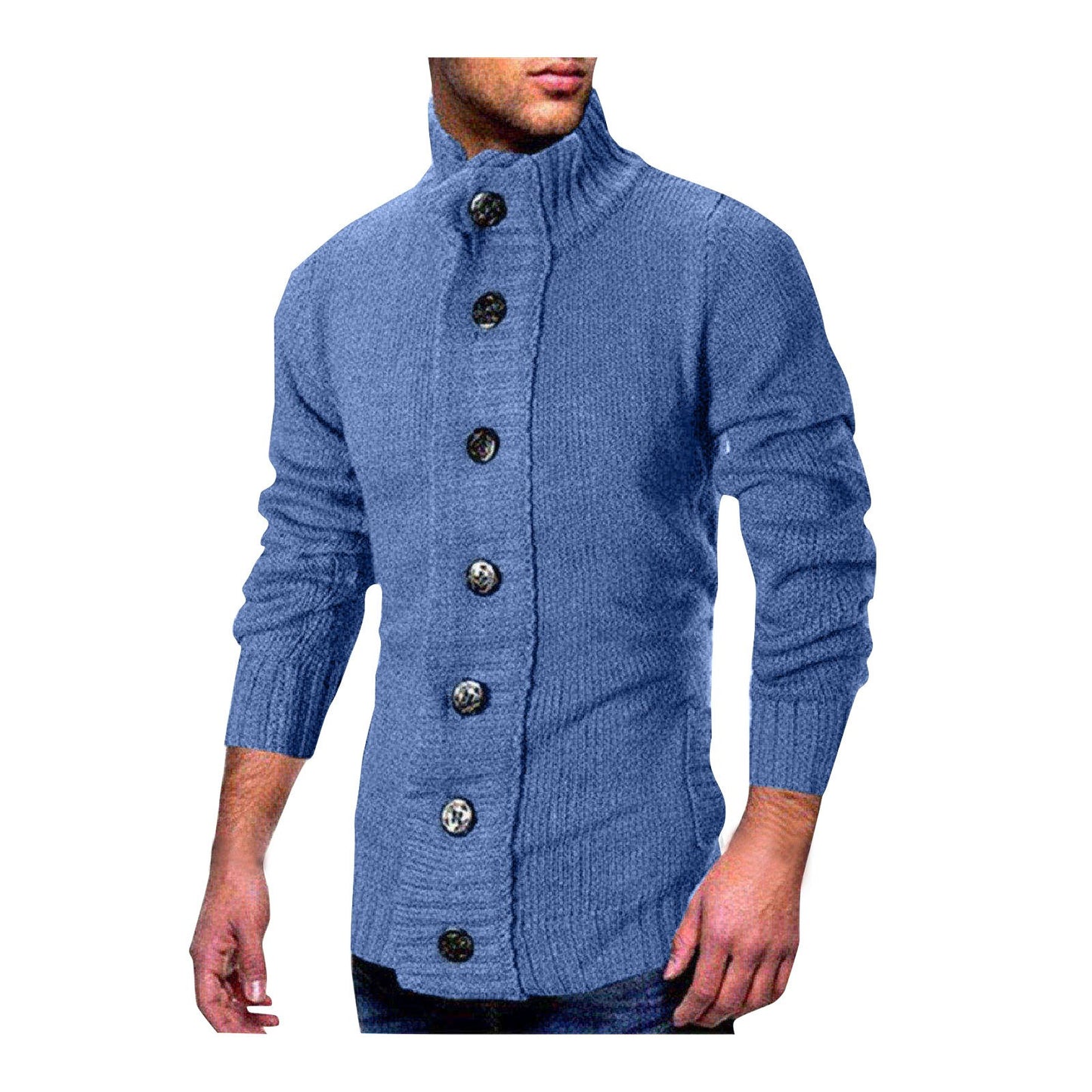 Single-breasted Knitted Sweater Cardigan Sweater Coat