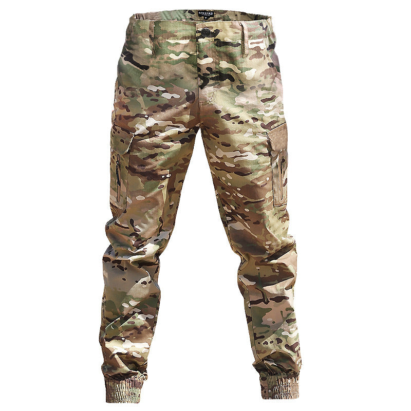 Men's Slim Leggings Army Camouflage Pants
