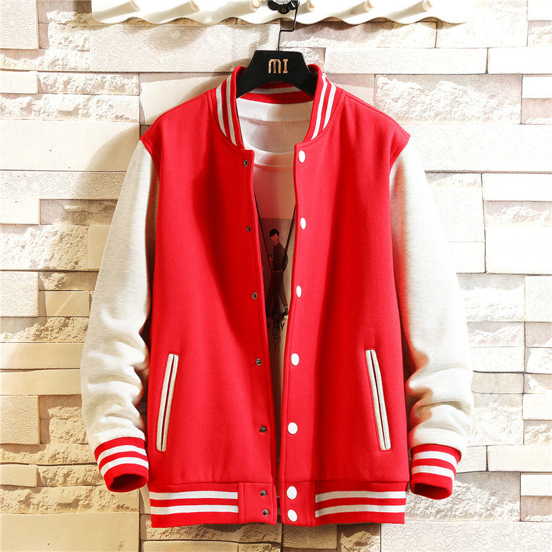 Men's Loose Baseball Jacket