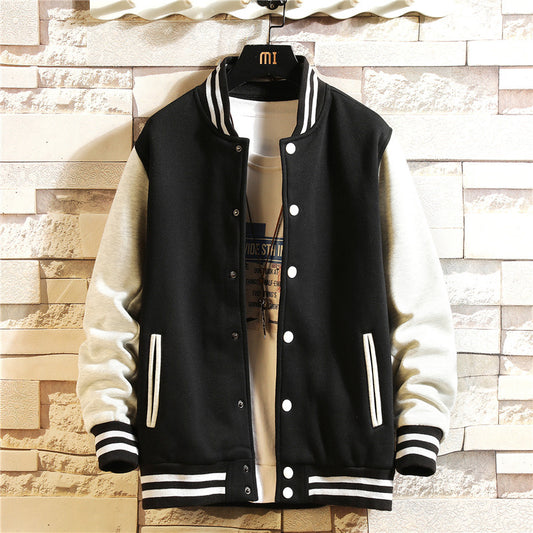 Men's Loose Baseball Jacket