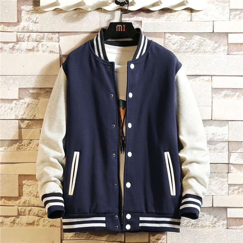 Men's Loose Baseball Jacket