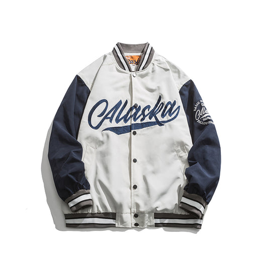 Trendy Baseball Loose Tooling Jacket Men's Casual Jacket