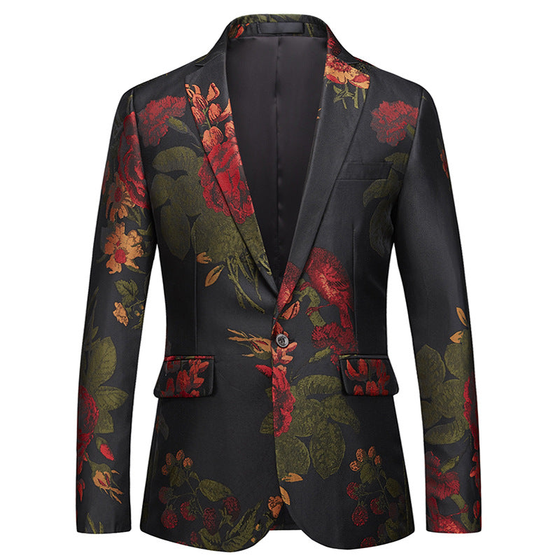 Korean Style Suit Jacket Men