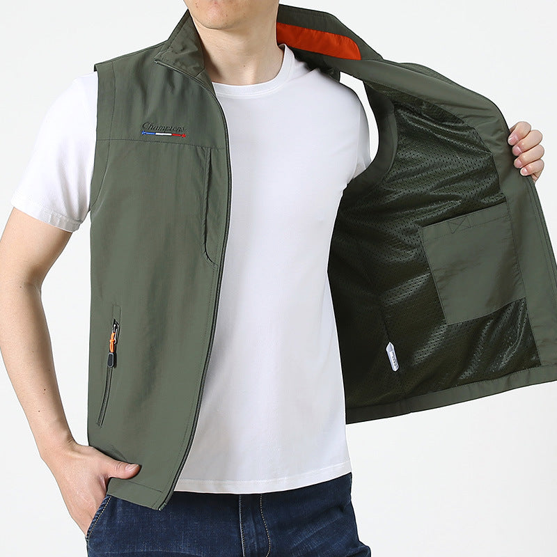 Men's Outdoor Multi-pocket Fishing Vest